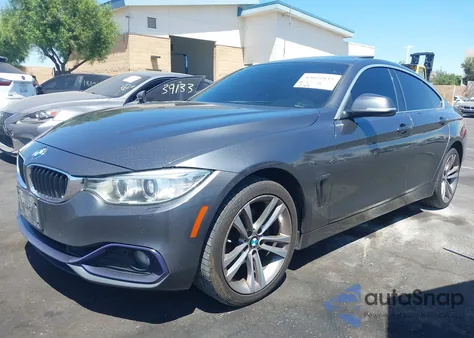 2016 BMW 428I Gran Coupe xDrive from USA, damaged, VIN WBA4C9C50GG140018